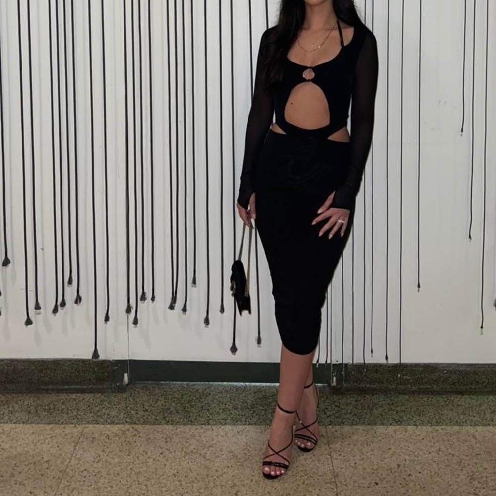 House of cb Black dress
